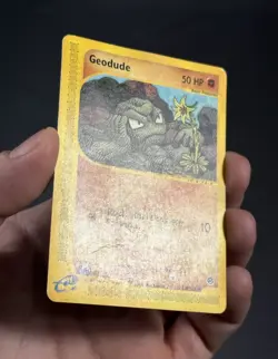 Geodude 110/165 Expedition Common Pokemon TCG HP/DMG - Image 4