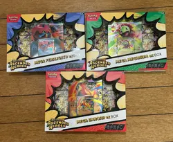 Pokemon Mega Evolution Ascended Heroes Ex Box Set Feraligator Emboar Meganium - Image 1