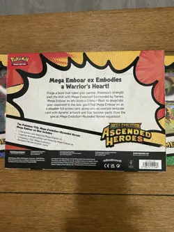 Pokemon Mega Evolution Ascended Heroes Ex Box Set Feraligator Emboar Meganium - Image 2