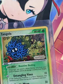 Tangela 44/92 EX Legend Maker Stamped Reverse Holo Uncommon Card Nm - Image 5