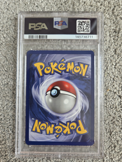Pokemon TCG Mewtwo 010/102 Base Set Holo Rare Basic Psychic English PSA 5 10/102 - Image 2