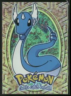 Pokemon Topps #E11 Dragonair Blue Logo Foil Lightly Played - Image 1