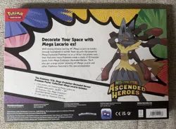 Pokemon Mega Evolution Ascended Heroes Premium Poster Collection Mega Lucario🔥 - Image 2