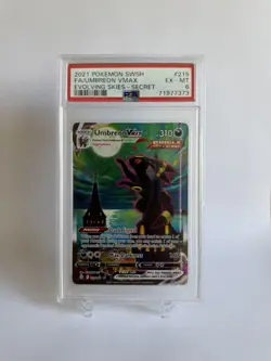The Pokemon Company Umbreon VMAX Alt Art 215/203 Evolving Skies PSA Holo - Image 1