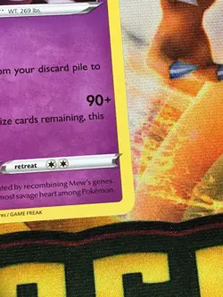 C203 POKEMON TCG CROWN ZENITH MEWTWO #059 NM-M HOLO - Image 5