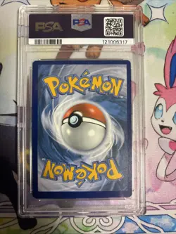 Mimikyu v TG16/TG30 Pokemon Secret Rare Brilliant Stars PSA 9 Off Center Grade - Image 2