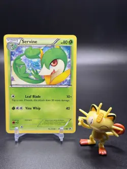 Servine RC2/RC25 Pokemon Legendary Treasures: Radiant Collection Holo - LP - Image 1