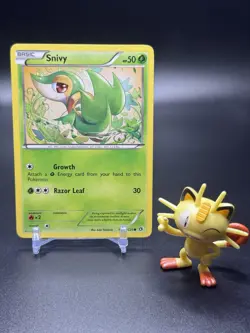 Snivy RC1/RC25 Pokemon Legendary Treasures: Radiant Collection Holo - LP - Image 1