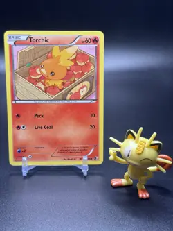 Torchic RC5/RC25 Pokemon Legendary Treasures: Radiant Collection Holo - LP - Image 1