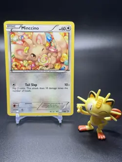 Minccino RC18/RC25 Pokemon Legendary Treasures: Radiant Collection Holo - LP - Image 1