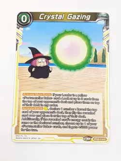 Dragon Ball Super Crystal Gazing Common NM Critical Blow Card Game - Image 1