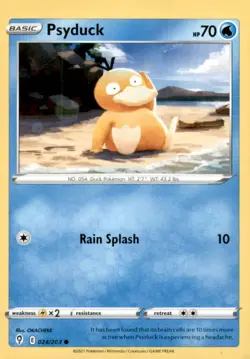Psyduck 024/203 Common Evolving Skies Pokemon Near Mint - Image 1