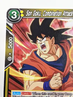 Dragon Ball Super Son Goku Combination Attack in Hell Common Card Game - Image 2