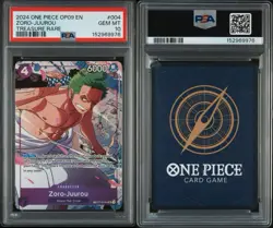 PSA 10 2024 ONE PIECE OP09 EMPERORS IN NEW WORLD TREASURE RARE ZORO-JUUROU TR - Image 2