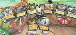 Disney Lorcana Azurite Sea Complete Set Non Foil 204/204 Sleeved In Storage Box - Image 1
