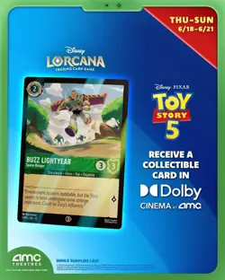 Buzz Lightyear - Space Ranger 57/P3 Disney Lorcana Promo Foil - Image 1