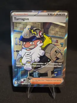 Pokemon TCG Tarragon Trainer 116/088 Full Art Holo Card Perfect Order - Image 2