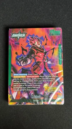 Dragon Ball Super Card Game Fusion World FS10 Giblet Starter Deck (DECK ONLY) - Image 1