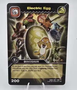 2009 Dinosaur King Special Easter Set DKME COMPLETE Colossal Rare All 6 Cards - Image 5