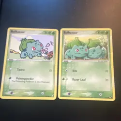 Pokemon TCG Bulbasaur 2-Card Lot Expedition Base Set 94/165 95/165 English - Image 1