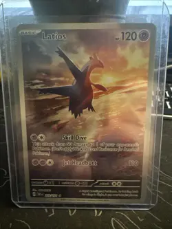 Latios 203/191 Sv08: Surging Sparks Holo Pokemon TCG Card - Image 1