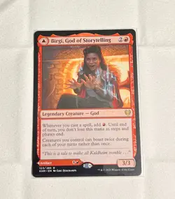 Birgi, God of Storytelling #123 Kaldheim MTG NM!! - Image 1