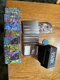MTG Secret Lair Commander Deck Heads I Win Tails You Lose Opened Never Played - Image 1