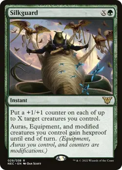 Silkguard Kamigawa: Neon Dynasty NM MTG - Image 1