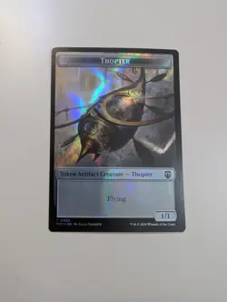 MTG - Thopter (Ripple Foil)/Copy Token - Commander: Modern Horizons 3 NM/M Cond - Image 1