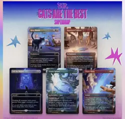 PRESALE | MTG Secret Lair "Cats are the Best" | Cats of Chaos | Foil Edition - Image 1