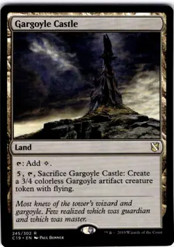 Magic The Gathering Gargoyle Castle Commander 2019 Rare #245 - Image 1