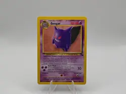 Gengar 20/62 Pokemon Fossil 2000 Non Holo LP+ - Image 1
