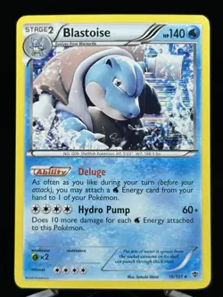 Pokemon – Blastoise – #16/101 – Plasma Blast – Holo Rare - Image 1