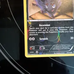 Zorua 69/108 Common Dark Explorers Pokemon Reverse Holo Moderately Played - Image 3