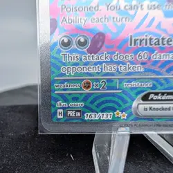 Pokemon Pecharunt ex 163/131 Prismatic Evolutions SV SIR Alt Art Holo NM ✨ - Image 5