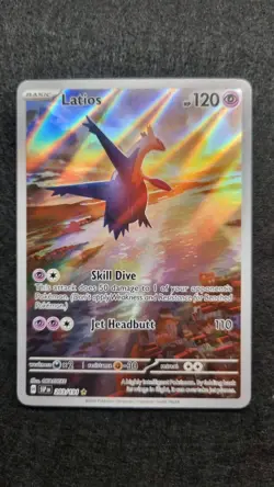 Pokemon TCG Latios Illustration Rare Surging Sparks 203/191 - Image 1
