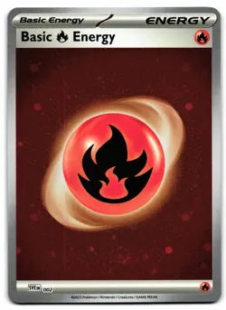 Basic Fire Energy 002 - 🌊 Scarlet & Violet COSMOS Holo Pokemon TCG 🖤 - LP - Image 1