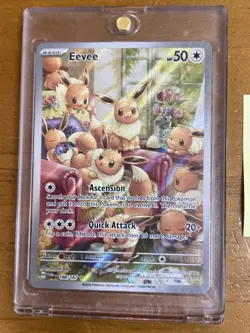 Eevee 188/167 Sv06: Twilight Masquerade Holo Pokemon - Image 2