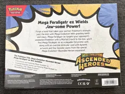 Pokemon Ascended Heroes Mega Feraligatr & Emboar EX Box - Image 4