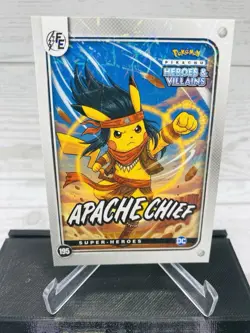 Pikachu As Cosplay DC Comics Super Heroes Non- Pokemon Fan Art **You Pick - Image 3