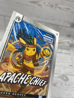 Pikachu As Cosplay DC Comics Super Heroes Non- Pokemon Fan Art **You Pick - Image 4