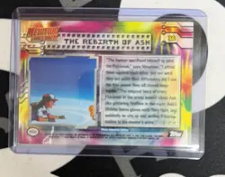 The Rebirth of Ash Pokemon Topps Mewtwo Strikes Back #38 - Image 2