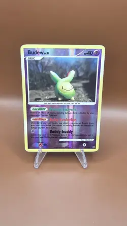 Pokemon TCG; Budew 33/100 - Stormfront Reverse Holo - MP - Image 1