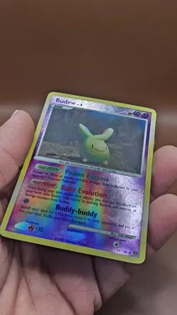 Pokemon TCG; Budew 33/100 - Stormfront Reverse Holo - MP - Image 5