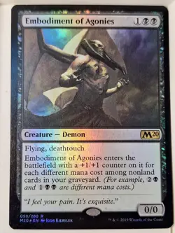 Embodiment of Agonies - FOIL - Magic 2020 Core Set M20 - Magic the Gathering MTG - Image 1