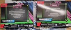 Pokemon Shrouded Fable Greninja ex – Sealed Box set of 2 - Image 4