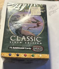 MTG Classic Sixth Edition Tournament Pack Unopened 75 additional cards - Image 1