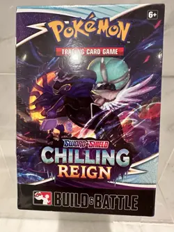 2021 Pokemon Sword & Shield CHILLING REIGN Build/Battle Box (Sealed) 820650808609 - Image 1