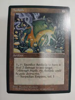 Magic the Gathering ~ MTG ~ 1x Aeolipile ~ M/NM ~ FALLEN EMPIRES - Image 1