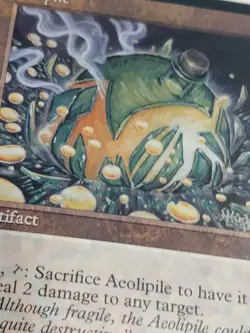 Magic the Gathering ~ MTG ~ 1x Aeolipile ~ M/NM ~ FALLEN EMPIRES - Image 2